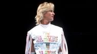 Alundra Blayze dropped her WWE title belt in the trash.